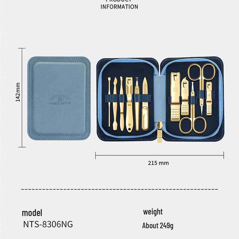 777 11-Piece Nail Care Set