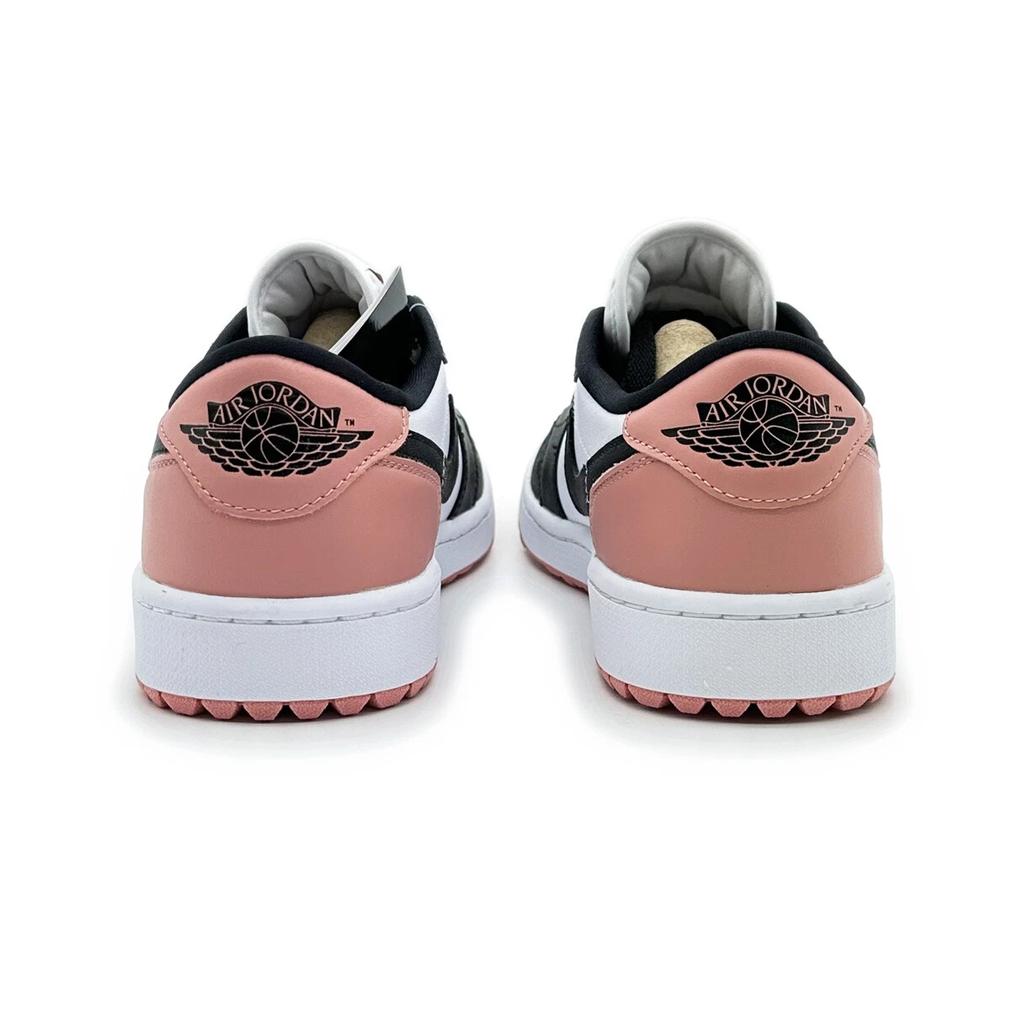 DD9315-106 Nike Air Jordan 1 Low Golf Rust Pink Black White Beige Rose (Men's)