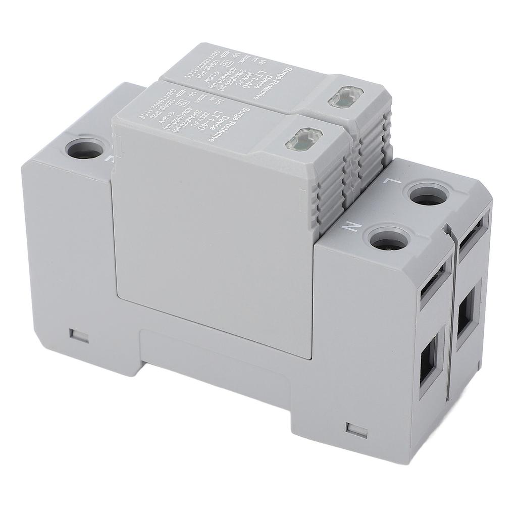 Surge Protective Device AC 385V 2P 40KA Low Voltage 35mm DIN Rail Mount Protector LT1?40