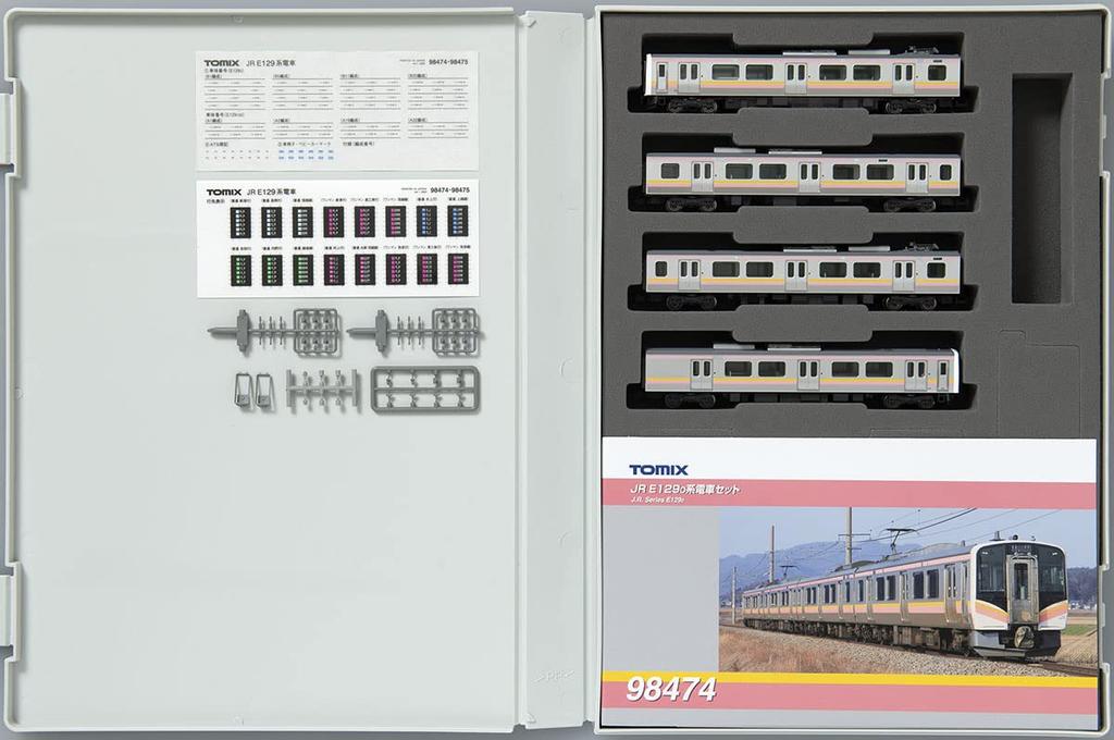 TOMIX N Gauge JR E129 0 Series Set 98474 Railway Model Train