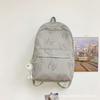 Schoolbag Japanese Ins Wind Butterfly Backpack Female, Junior High School Girls Student Schoolbag Large Capacity Travel Light Backpack