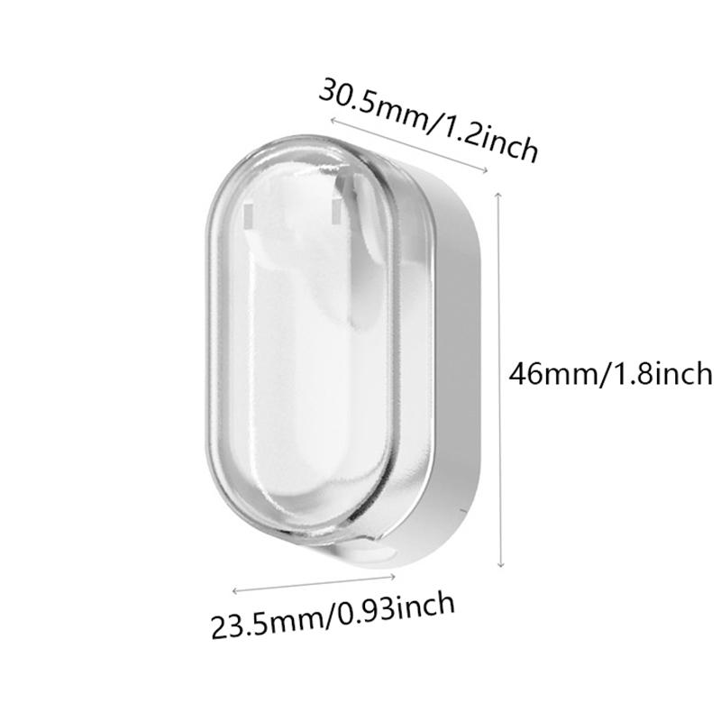 Toothbrush Holder Dust-Free Innovative Essential For Home Dustproof Toothbrush Holder Stylish Design Feature Wall-Mounted