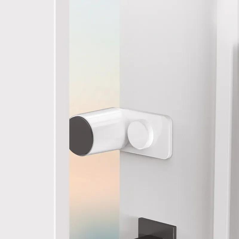 

The Safety Anti-pinch Door Card Can Rotate The Safety Door Anti-seam Door Plug Protection Card To Lock The Anti-door Switch білий