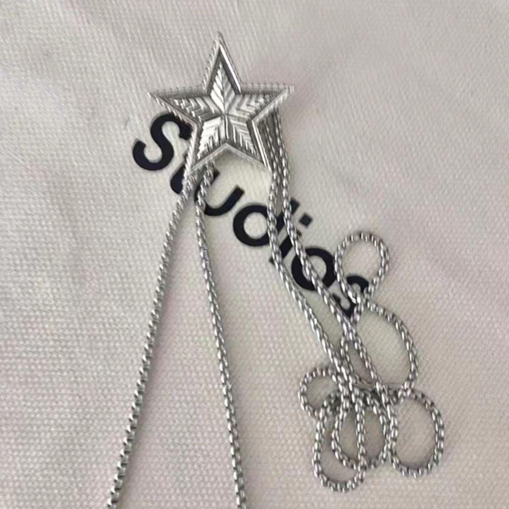 Sweet Butterfly Necklace Flower Women's Choker Temperament Y2K Tassel Necklace Ladies