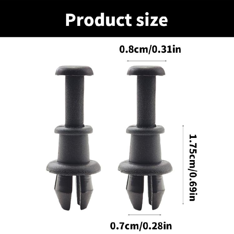 2ks 1M6867574A Popruh na plato kufru Klipy na šňůrku Držáky klipů na šňůrku pro MK5 MK6 Snadná instalace