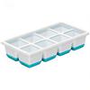 8 Grid Large Ice Tray Silicone Mold Easy-to-release Flexible Ice Cube Mold and Lid Square Mold DIY Ice Machine Ice Cube Tray