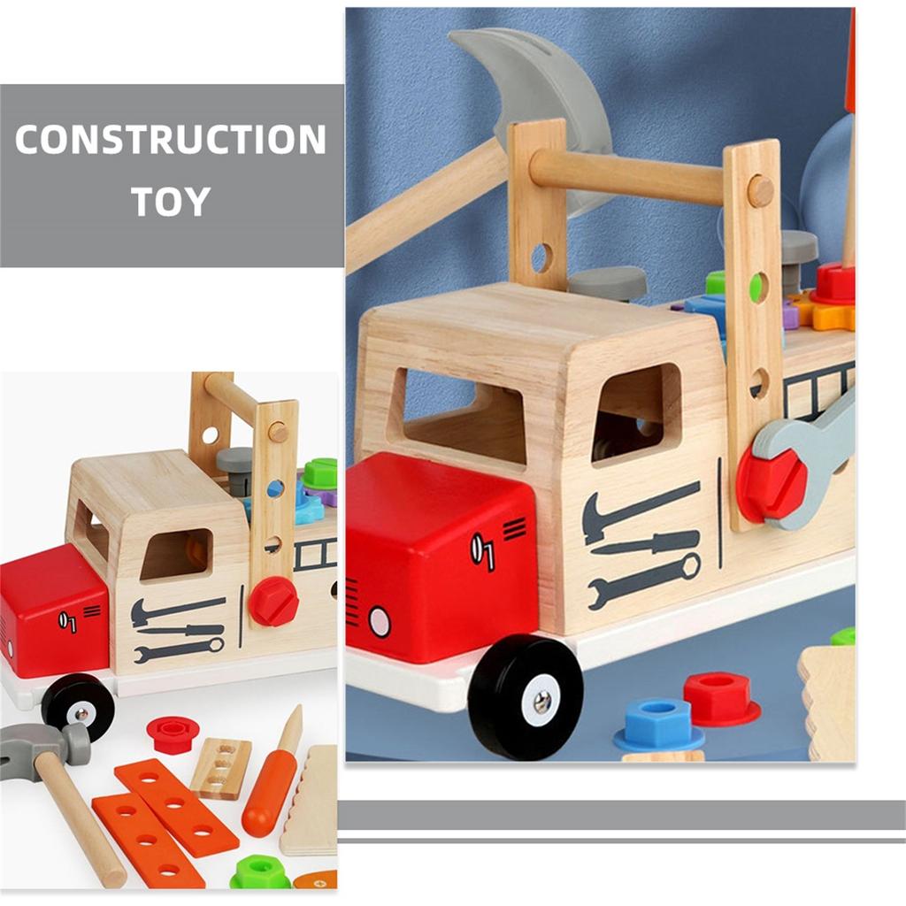 Children's Toolbox Wooden Games, Children's Toy Tools, Work Tools For Children, Educational  Games, Gift For Boys And Girls 2 3 4 Years