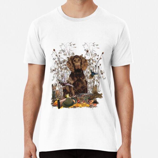 

Немецкий спаниель, вахтельхунд Премиальная футболка от S до 5XL Сделано в Австралии/США Футболка 2XL