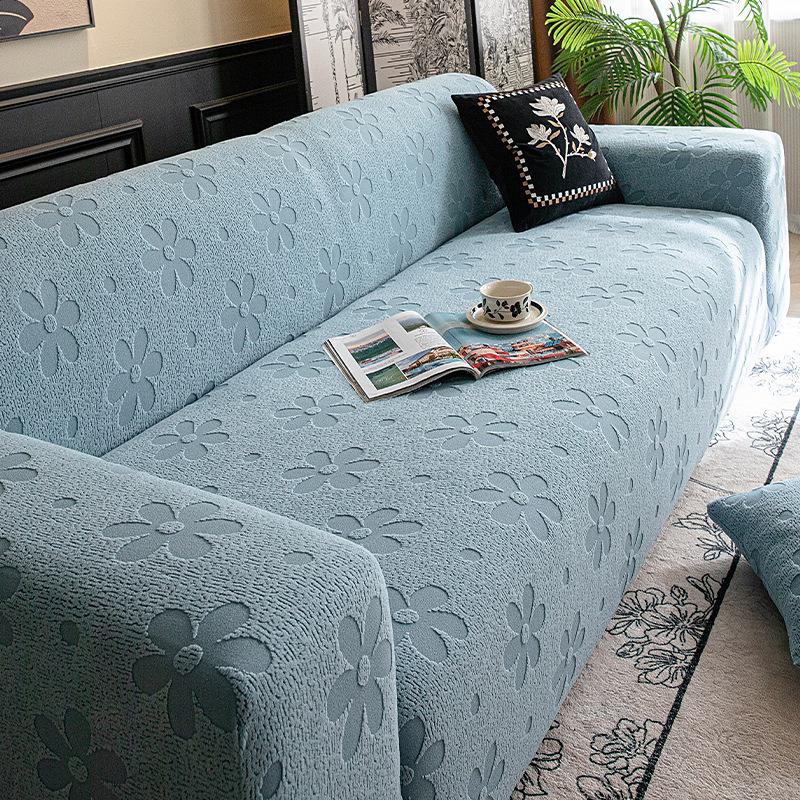 New All In One Sofa Cover for Cat Scratch Prevention  Straight Row All In One Universal Cover Suitable for All Seasons