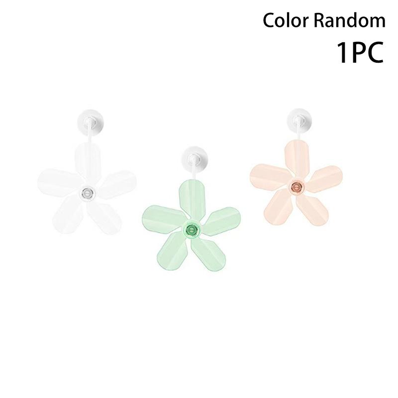 3Pcs Wall Mounted Conditioning Guide Fan Plastic Adjustable Suction Cup Air Conditioning Ventilator Windmill Shaped