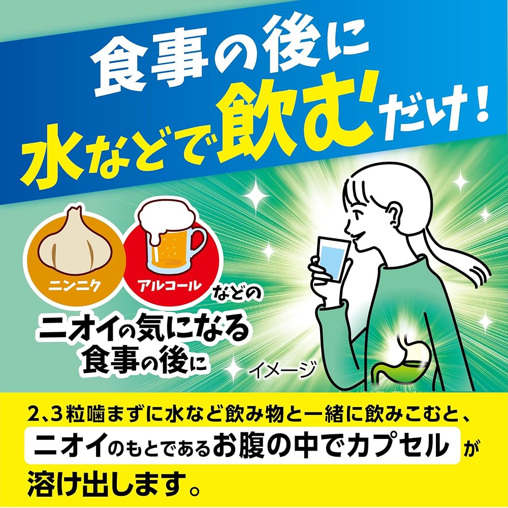 Breath Care Strong Mint Refill 100 Grains - Breath Freshener Capsules Kobayashi from Japan