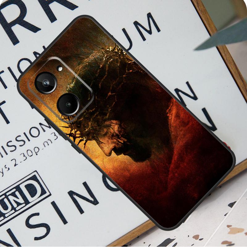 Christian Jesus For Realme C55 C53 C67 GT Neo 5 6 9 10 11 12 Pro Plus C11 C25 C21Y C30 C31 C33 C35 C51 Case
