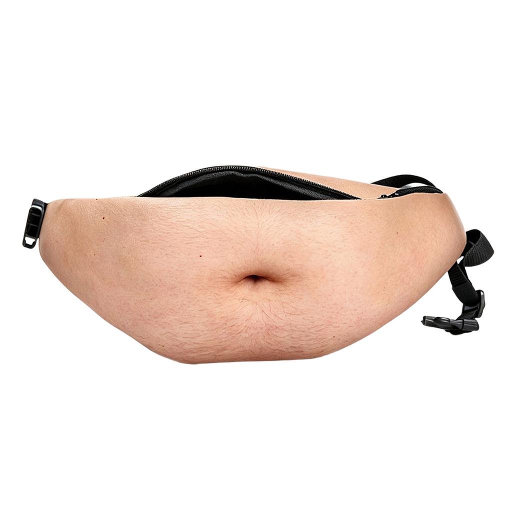 Marsupio Realistico Divertente Finto Marsupio per Feste in Costume e Scherzi