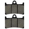 Cyleto Motorcycle Accessories Front or Rear Brake Pads for Yamaha XP500 Tmax XP 500 T-Max 2008 2009 2010 2011