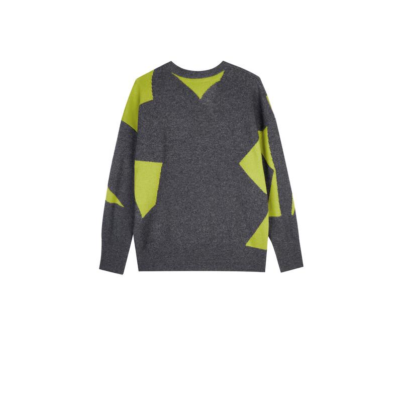 LESS Women's Wool Cashmere Blend Pullover Sweater