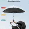 UV Protection Stroller Umbrella with Clamp - 360 ° Adjustable Universal Baby Pram Sunshade, 1PC
