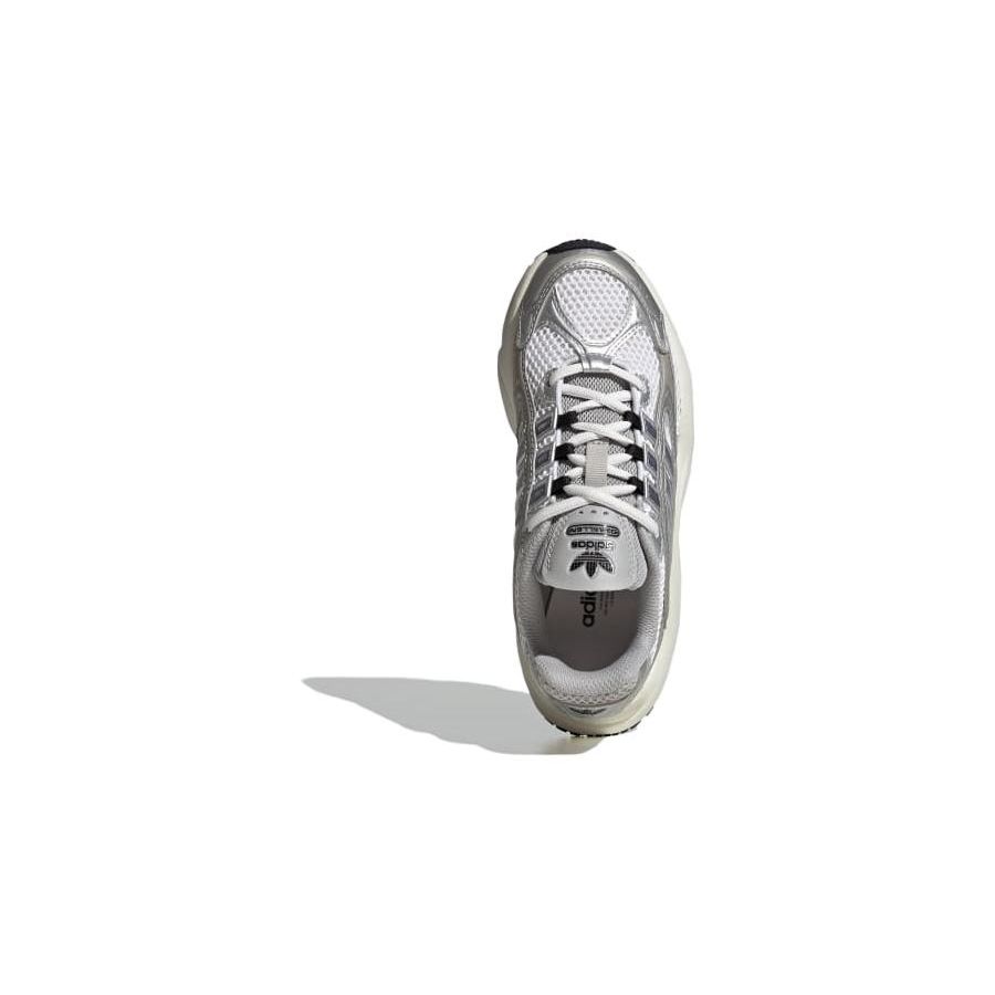 Adidas Ozmillen J Silver White Black Kids Sneakers Cloud-White Core-Black Off-White IF6590