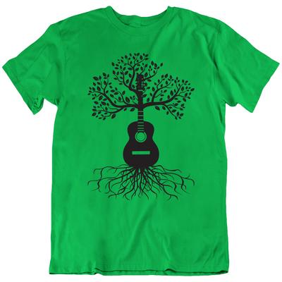 Tree of Life Guitar Acoustic Bass Amp Strings Rock Music T-Shirt Tee Gift New