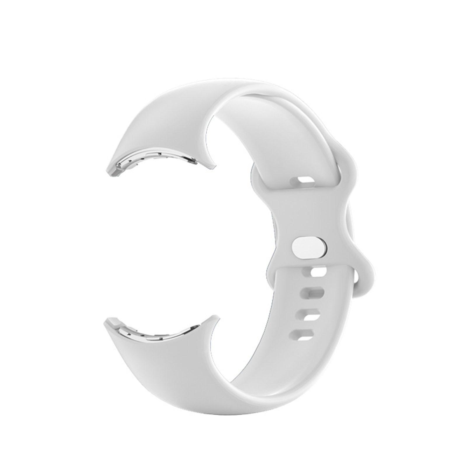 Bands Sport Silicone Bracelet Smartwatch Strap белый