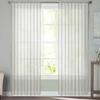Striped Sage Green Sheer Curtains for Kids Bedroom Living Room Voile Window Curtains Tulle Drapes