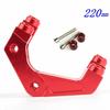 82mm Motorcycle Brake Caliper Bracket Adapter For RPM Adelin 200mm/220mm Disc Brake Caliper For Yamaha Scooter RSZ JOG FORCE
