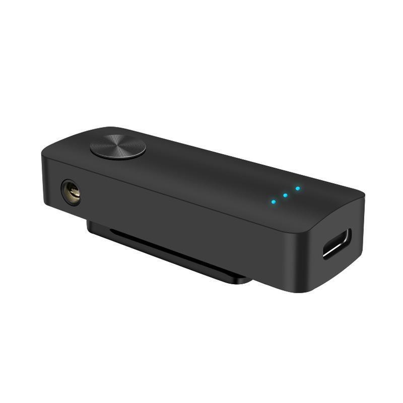 AUX Bluetooth 5.0 Adapter Bil Bluetooth Mottaker Sender 2-i-1 Trådløs Lyd