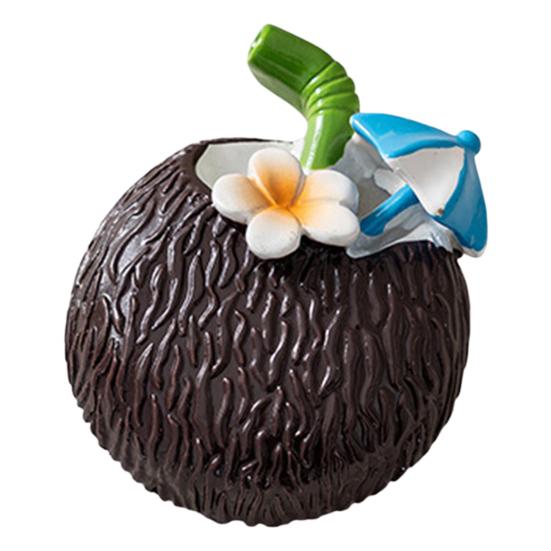 3D Coconut Drink Fridge Magnet Summer Beach Resin Coconut Juice Magnetic Refrigerator Accessories Home Office Kitchen Decoration