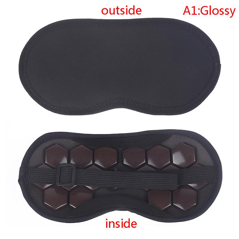 Tourmaline Hexagonale Germanium Pierre Masque Pour Les Yeux Masseur Pour Les Yeux Bouclier Couverture D'ombre