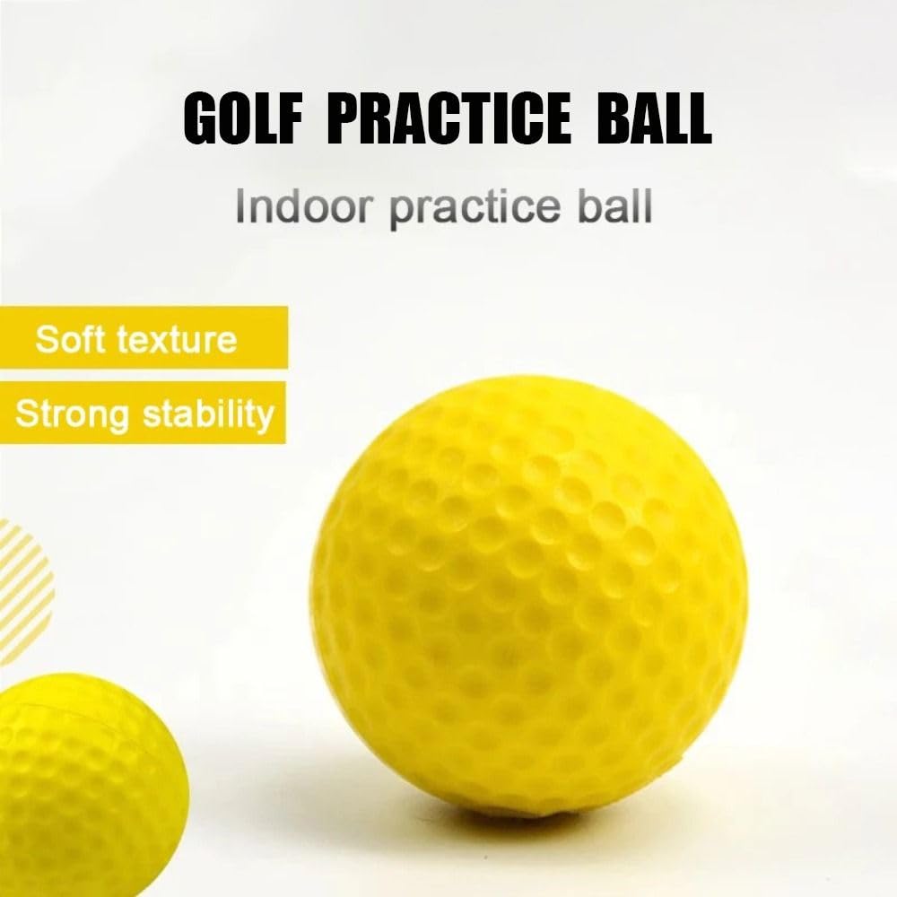 10-ball golf practice ball, polyurethane that gives a better feel