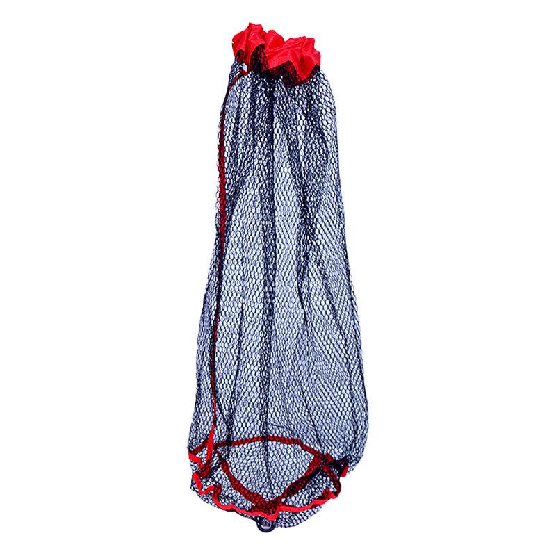 Portable Fish Protection Net Bag, Encrypted Mesh, Oxford Cloth, Drawstring, Sealed Edge, Mini Size for Wild Fishing Corn Wheat Use.