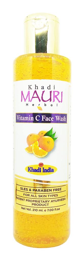 Khadi Mauri Vitamin C Face Wash - Pack Of 1 Face Wash (210 ml)