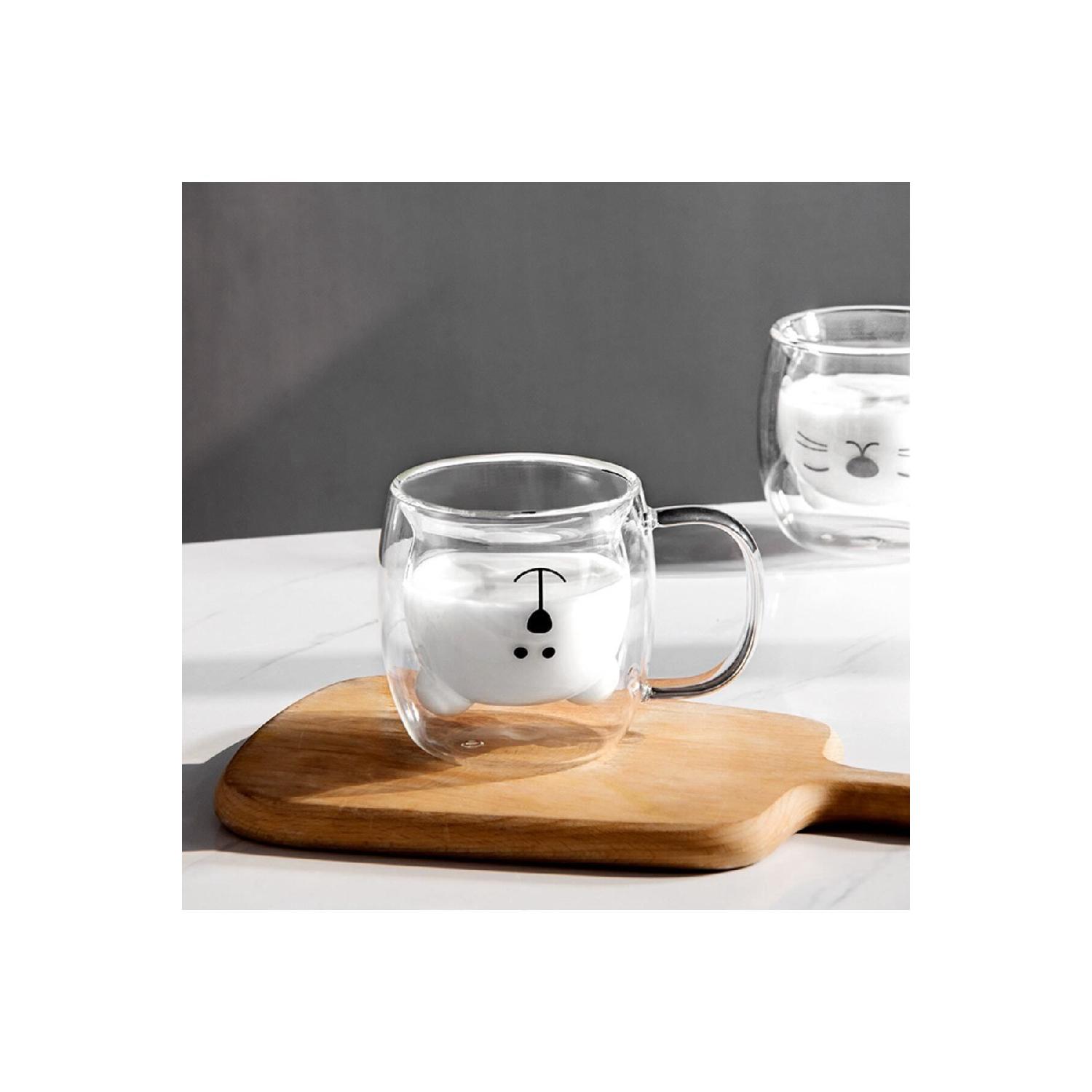 

Стакан с двойными стенками и плюшевым мишкой, стакан для кофе, стакан для воды, стакан для безалкогольных напитков, стакан для колы белый