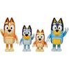 Confezione da 4 figure della famiglia di Bluey - MOOSE TOYS