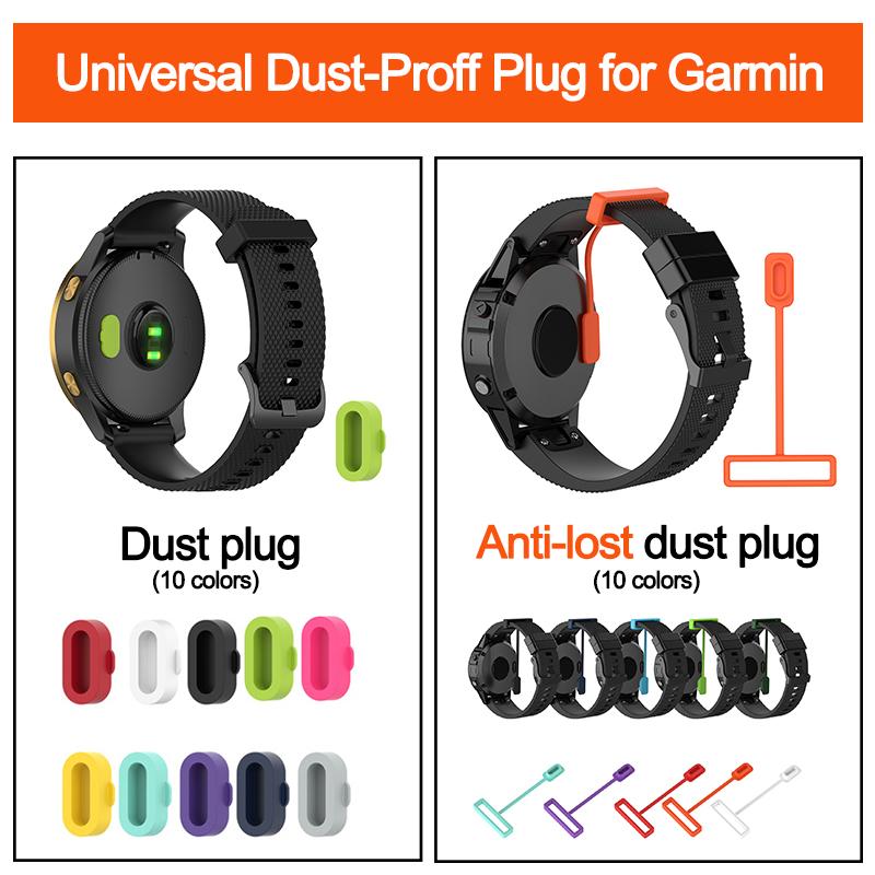 Portable USB Charger Cord For Garmin Watch Fenix 7 7S 7X 6 6S 6X 5 5X 5S Forerunner 945 935 245 255 Charger Dock With Dust Plug
