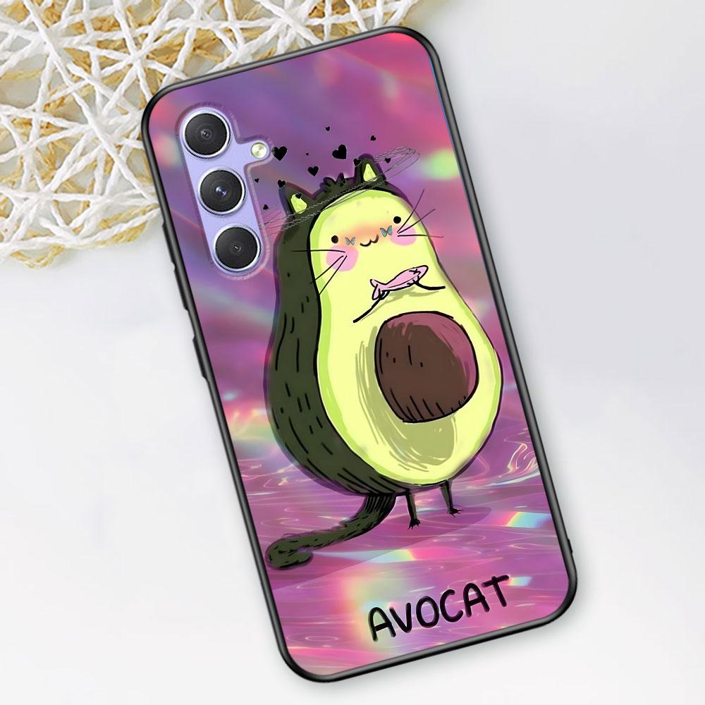 Avocado Case for Samsung Galaxy A51 A53 A54 A31 A52 A12 A13 A21s A22 A32 A11 A22 A33 A41 A52s A73 A14 A24 TPU Phone Cover