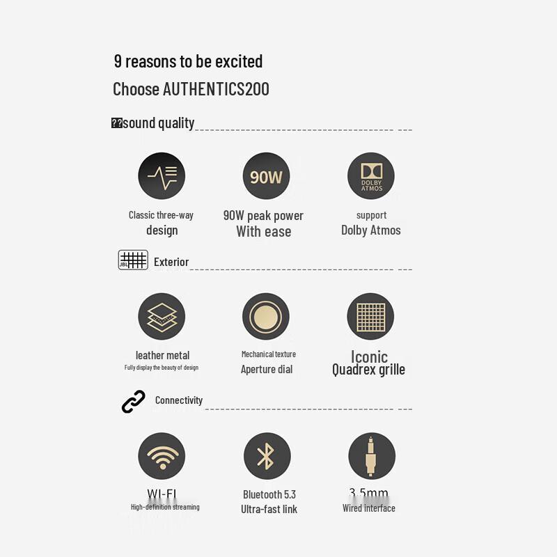 JBL Authentics 500 Bluetooth Smart Speaker