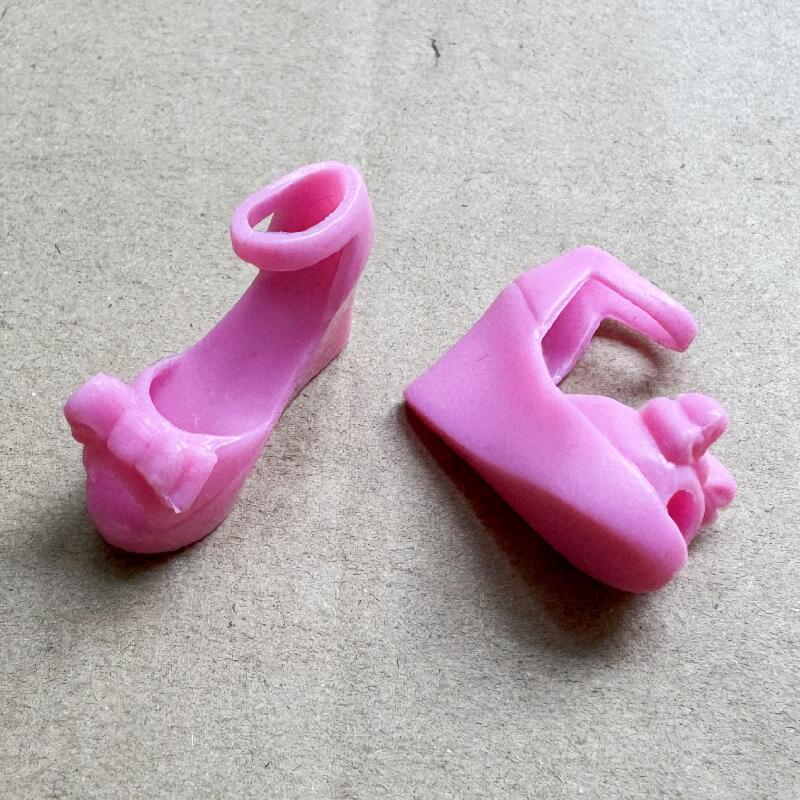 1/6 Puppenschuhe Plateau Schleifenschuhe 30cm Puppendekorationen Mädchensammlung Spielzeug DIY Spielpuppen Zubehör Schuhe