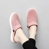 Women Slippers Casual Men Color Sandals Backless Summer Slip On Clogs Black Lightweight Couple Beach Shoes Large Size