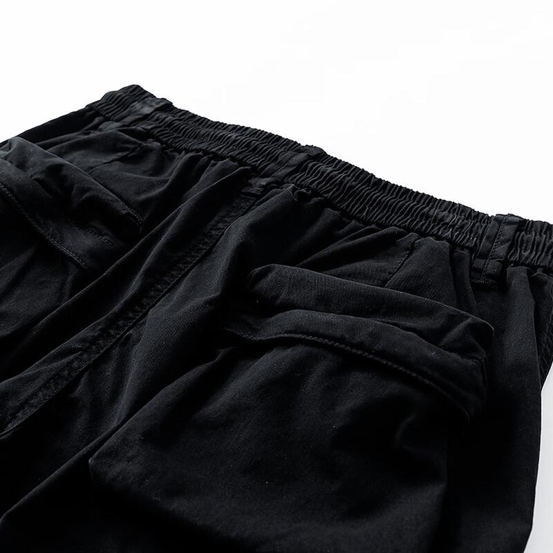 DeMana Men's Street Style Drawstring Cargo Shorts