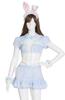 Clearstone SugarWhip Cosplay Halloween Bunny Maid Milk Blue Soda, Women's,