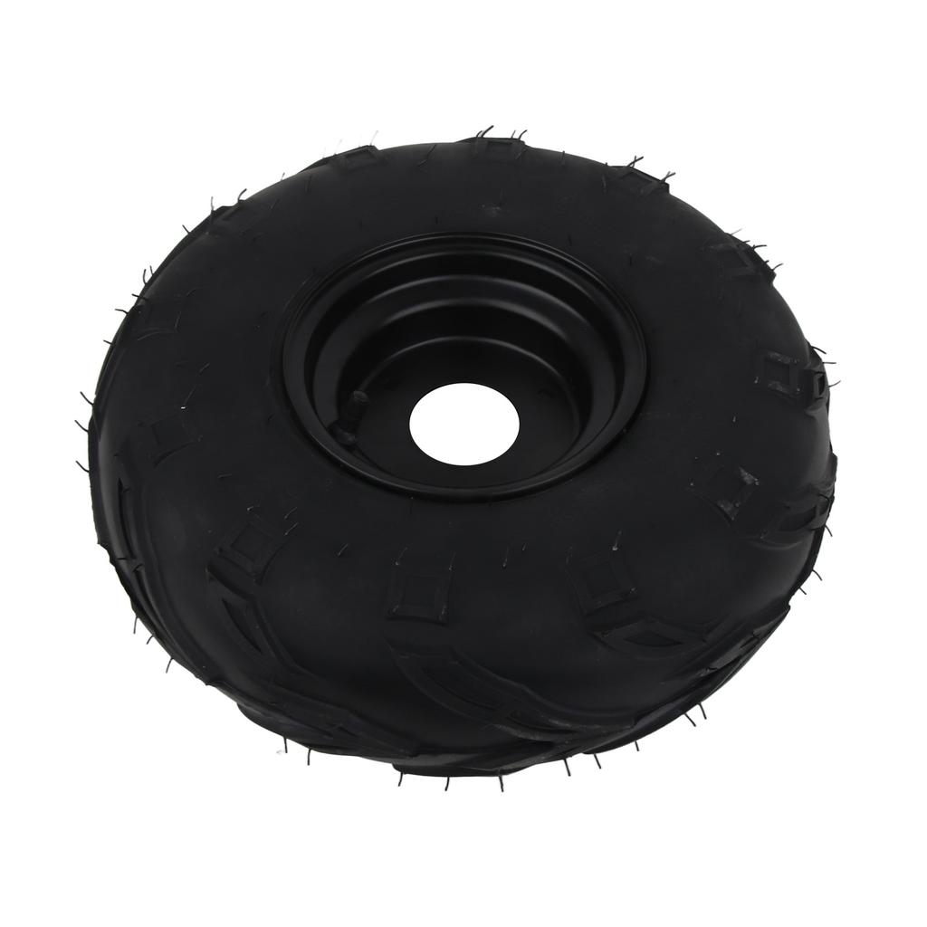14570?6 ATV Tubeless Tire Tyre with 6in Rim Rubber Universal for Go Kart UTV Quad Bike 4 Wheelers