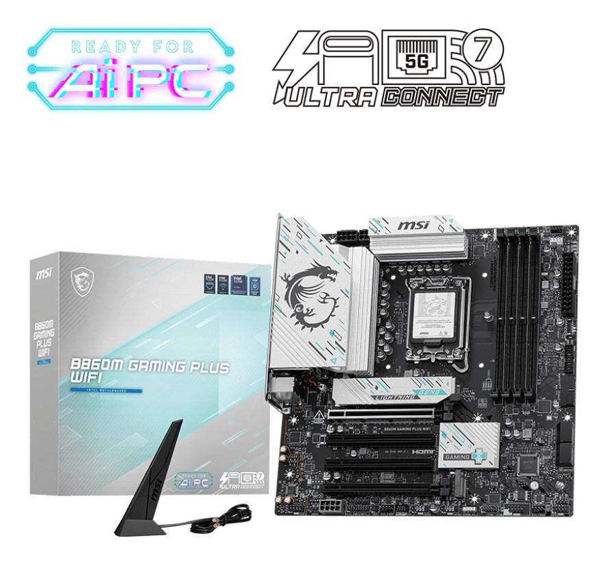 Scheda madre MSI B860M GAMING PLUS WIFI