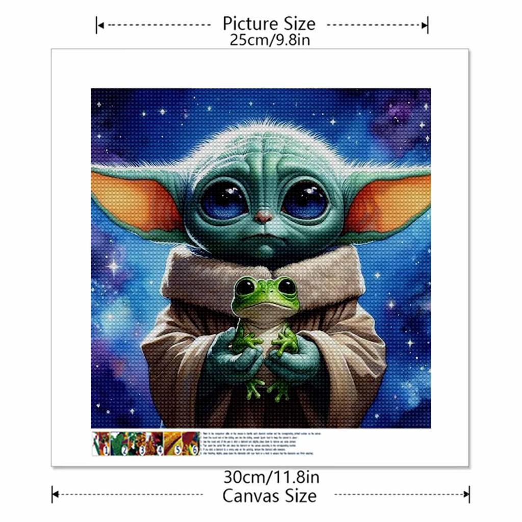5D DIY Diamond Painting Decorative Poor Little Devil Full Round Drill Scenery Diamond Embroidery Cross Stitch Kits Home Decor Gift
