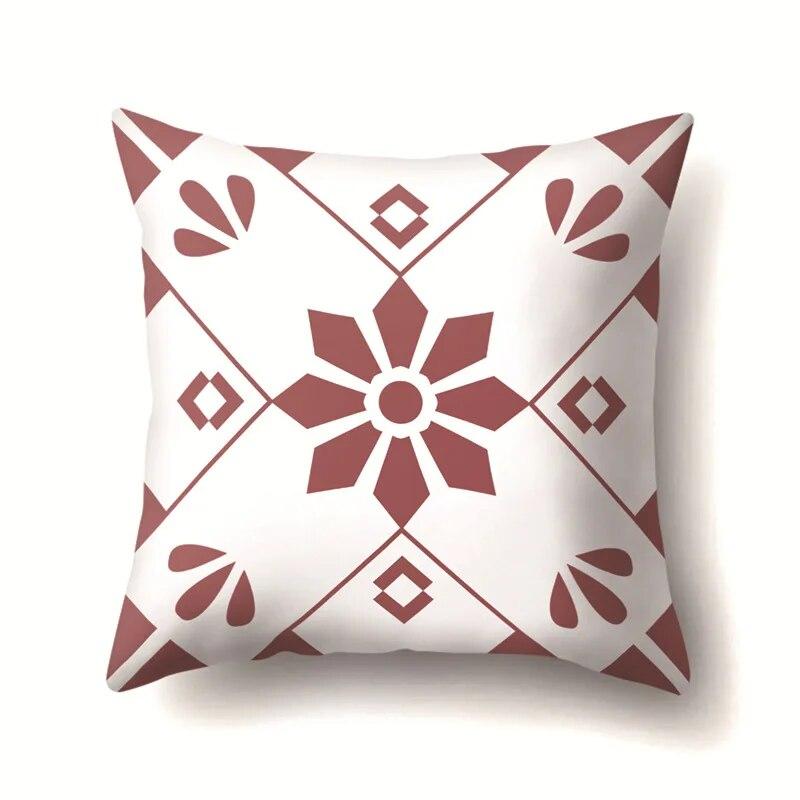 Geometric Stripe One-sided Waist Pillowcase  Living Room Bedroom Home Sofa Cushion Cover
