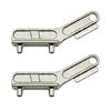 Boat Fill Cap Opener Wrench, Two Pin Marine Water Deck Key Tool with Stainless Steel Look for Daily Service Use