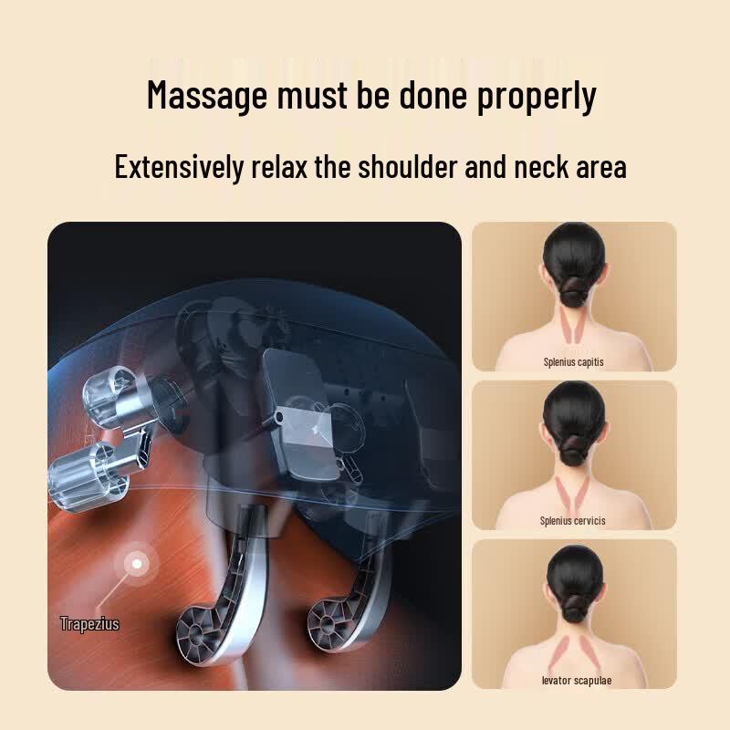 SKG H5 Portable Neck and Shoulder Massager CN Plug (adapter Included)