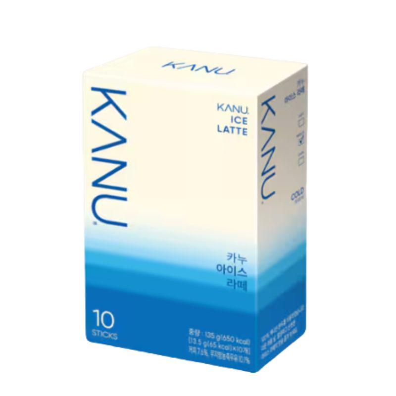 Maxim KANU Ice Latte Instant Coffee Mix 10 Sticks Korean Café Style Iced Latte 1box(10ea)