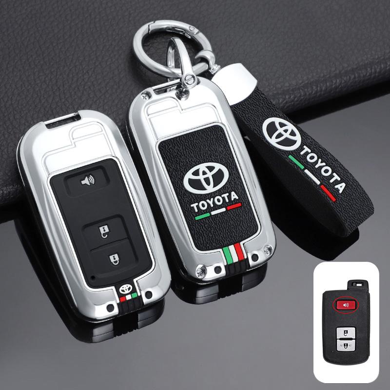 Car Remote Key Case Cover Shell for Toyota Corolla Camry RAV4 Highlander Auris CHR Avalon Land Cruiser Auto Keychain Accessories