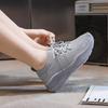 Men's four seasons new comfortable soft-soled casual sports shoes breathable running shoes soft-soled non-slip student sneakers