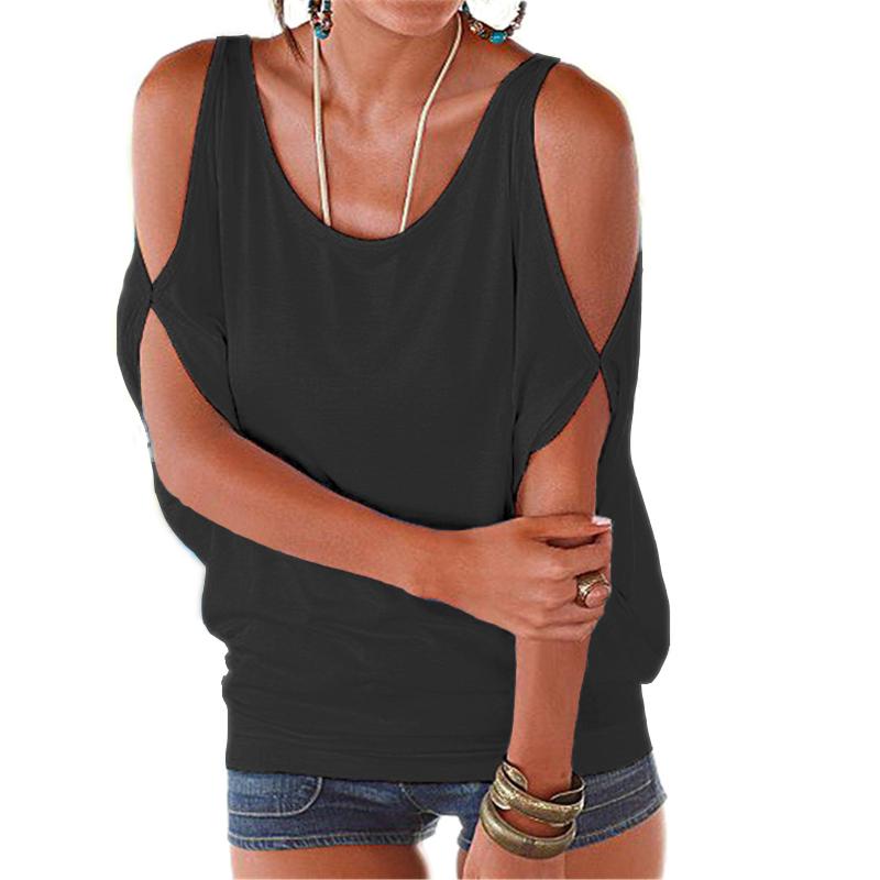 European and American Y2K Short Sleeved Off Shoulder Top Women's Casual Summer Loose T-shirt